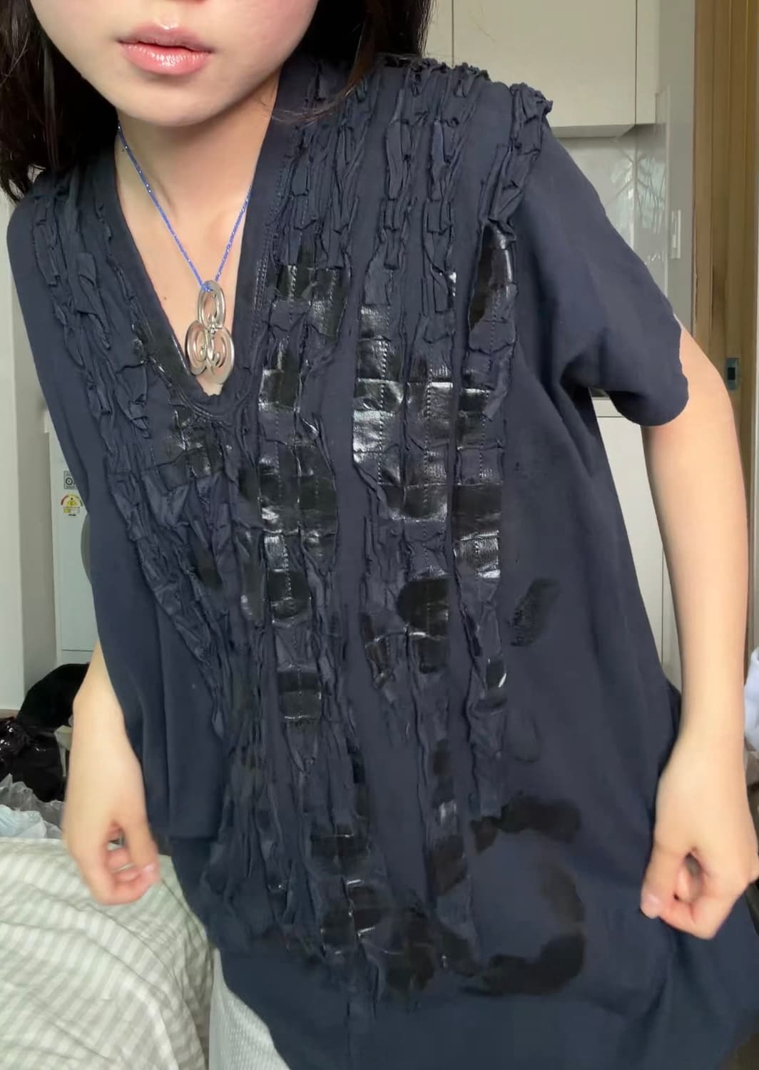 ZUCCA glow distressed dress 상품이미지2