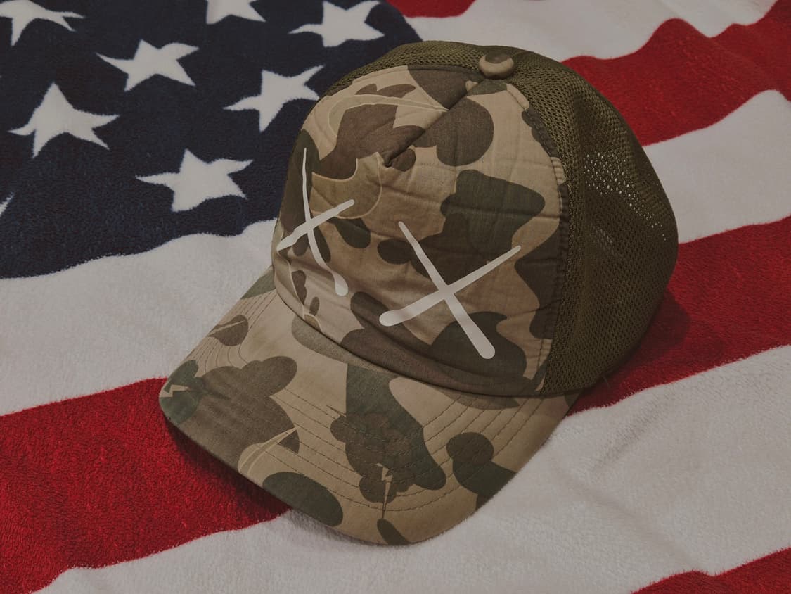 베이프 카우스 매쉬캡 볼캡 상품이미지1