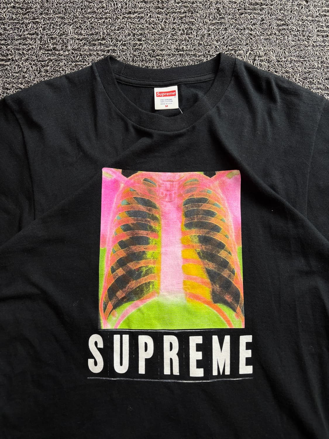 슈프림 엑스레이 티셔츠 블랙 2641 상품이미지1