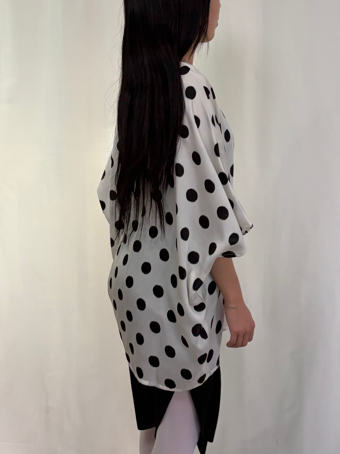 진태옥 프랑소와즈 폴카닷 블라우스 상품이미지5