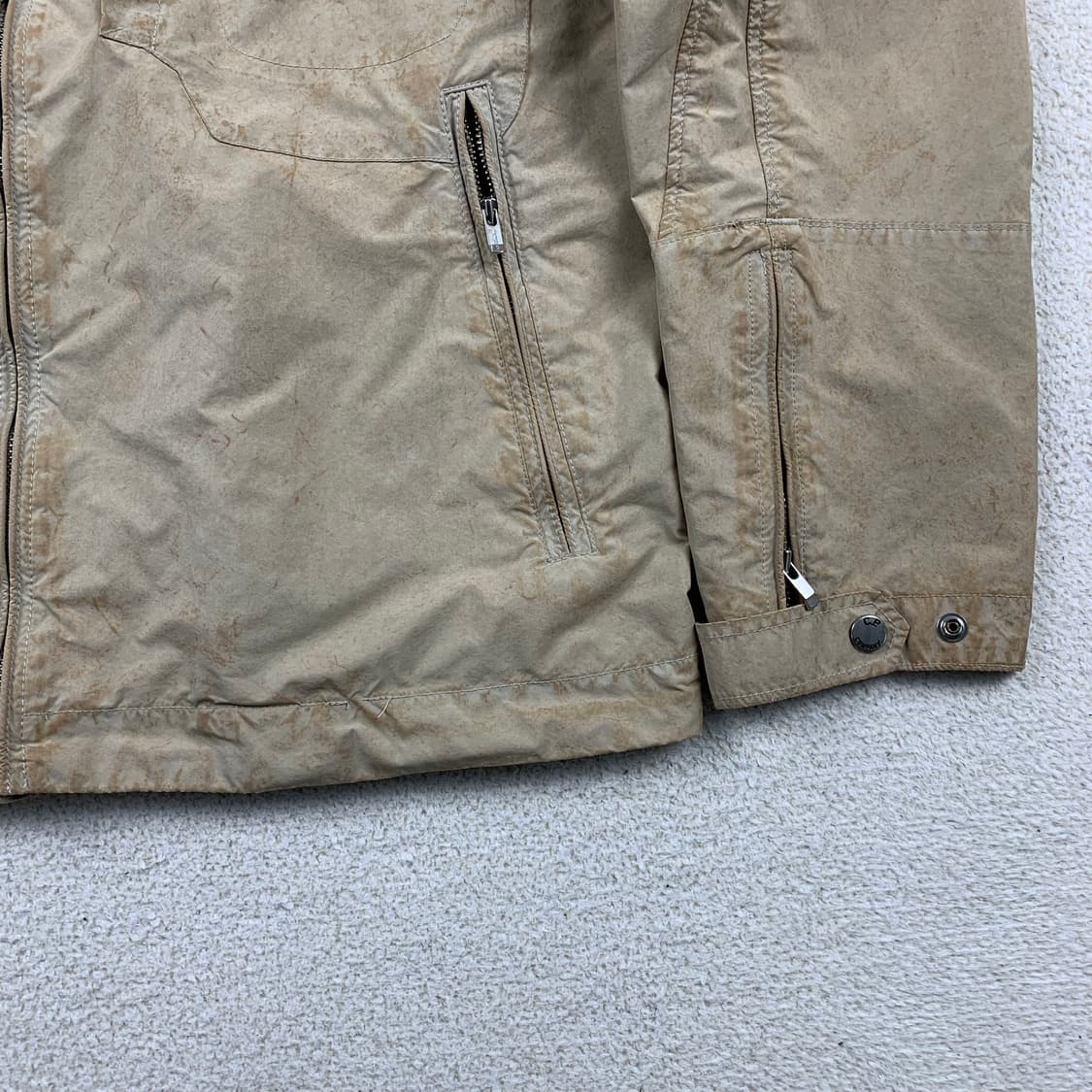 C.P.컴퍼니 빈티지 가먼트다잉 라이더 자켓 상품이미지6