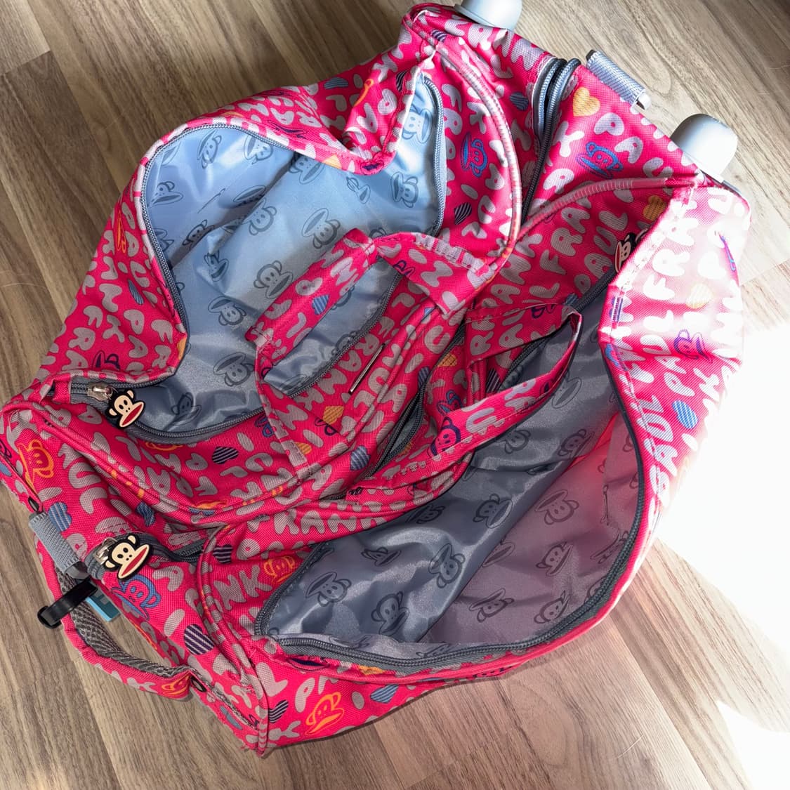 I ♡ 폴프랭크 로고 핫핑크 캐리어 상품이미지3