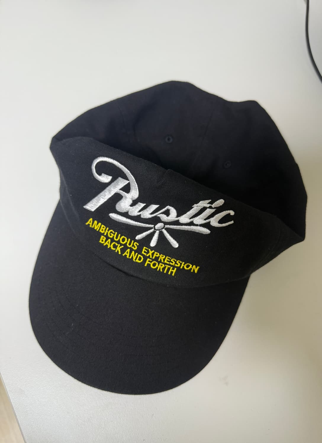 백엔포스 RUSTIC CAP [WASHED BLACK] 상품이미지3