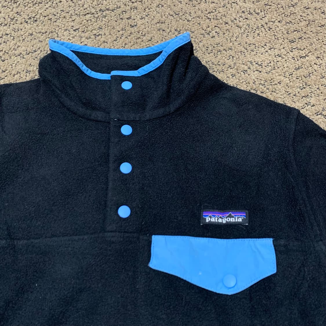 Patagonia 신칠라 스냅티 블랙/블루 w(s) 상품이미지2