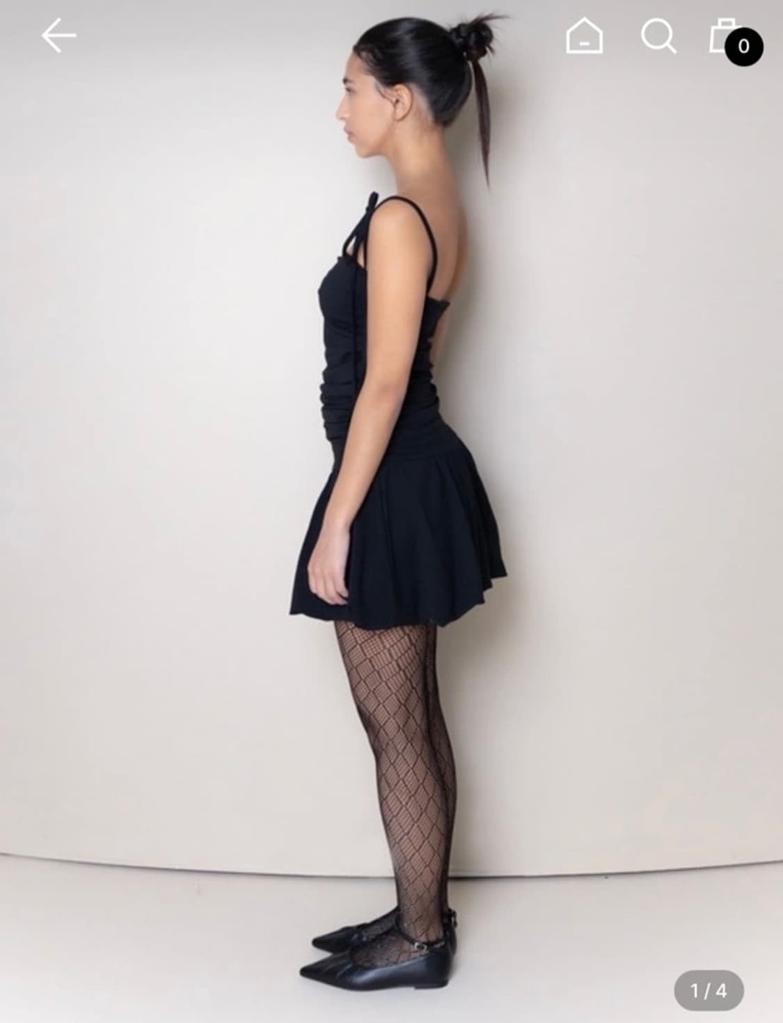 루즈슬립오버 pumpkin mini dress 펌킨 벌룬 원피스 상품이미지2