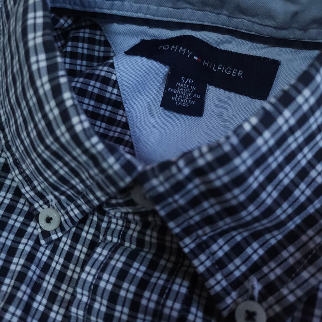 타미힐피거 반팔체크남방셔츠 100-105 상품이미지7