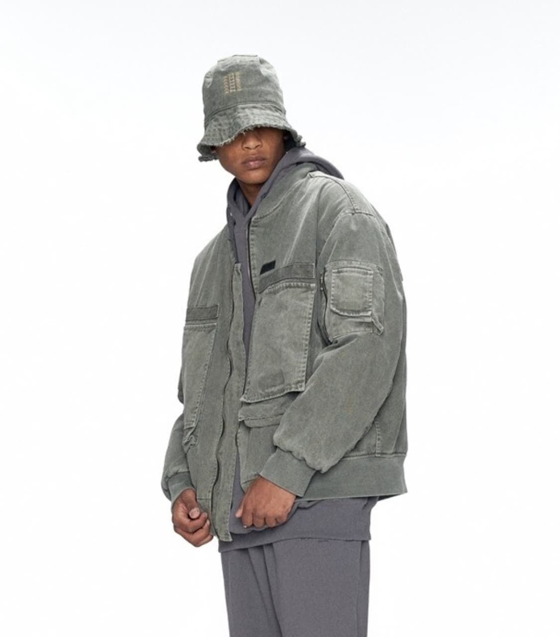 OVERR 오베르 피그먼트 헤비웨이트 MA-1 상품이미지1