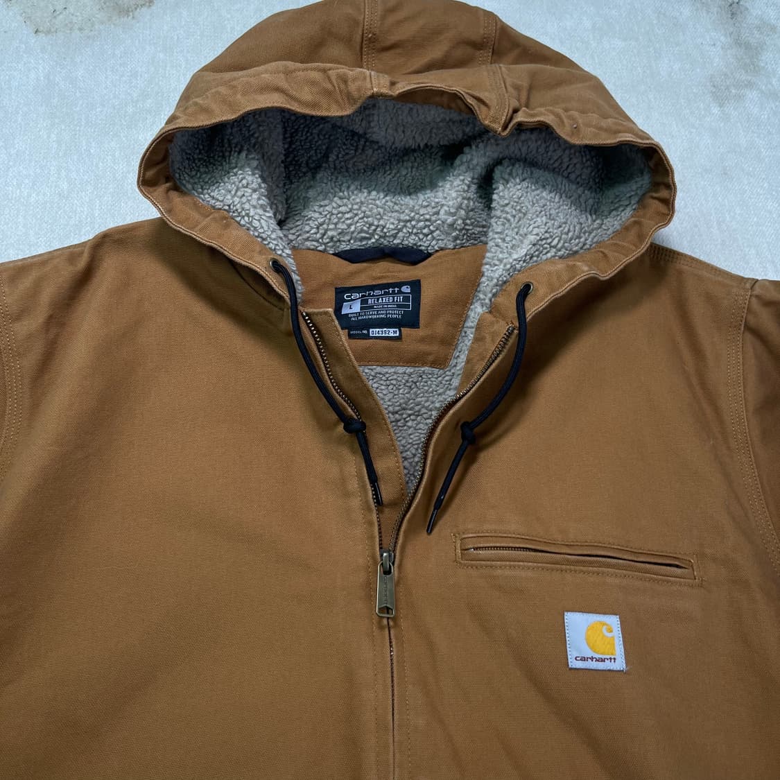 105 칼하트 디트로이트 양털 워크자켓 상품이미지2
