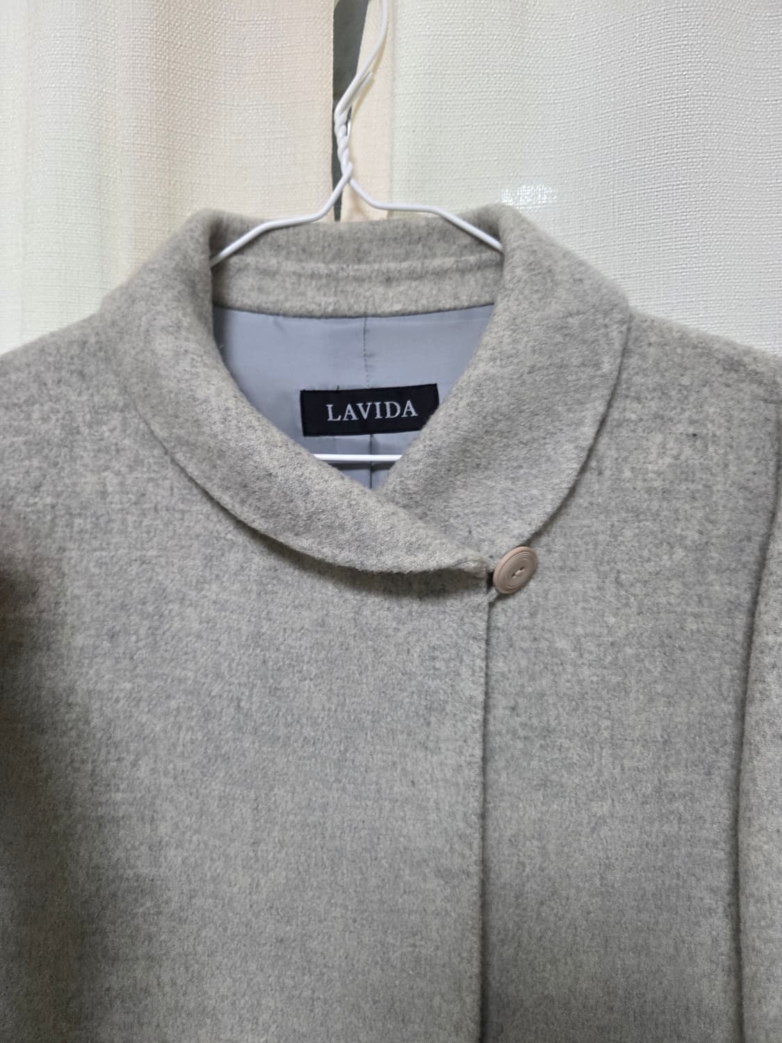 핸드메이드 반 코트 그레이 상품이미지6