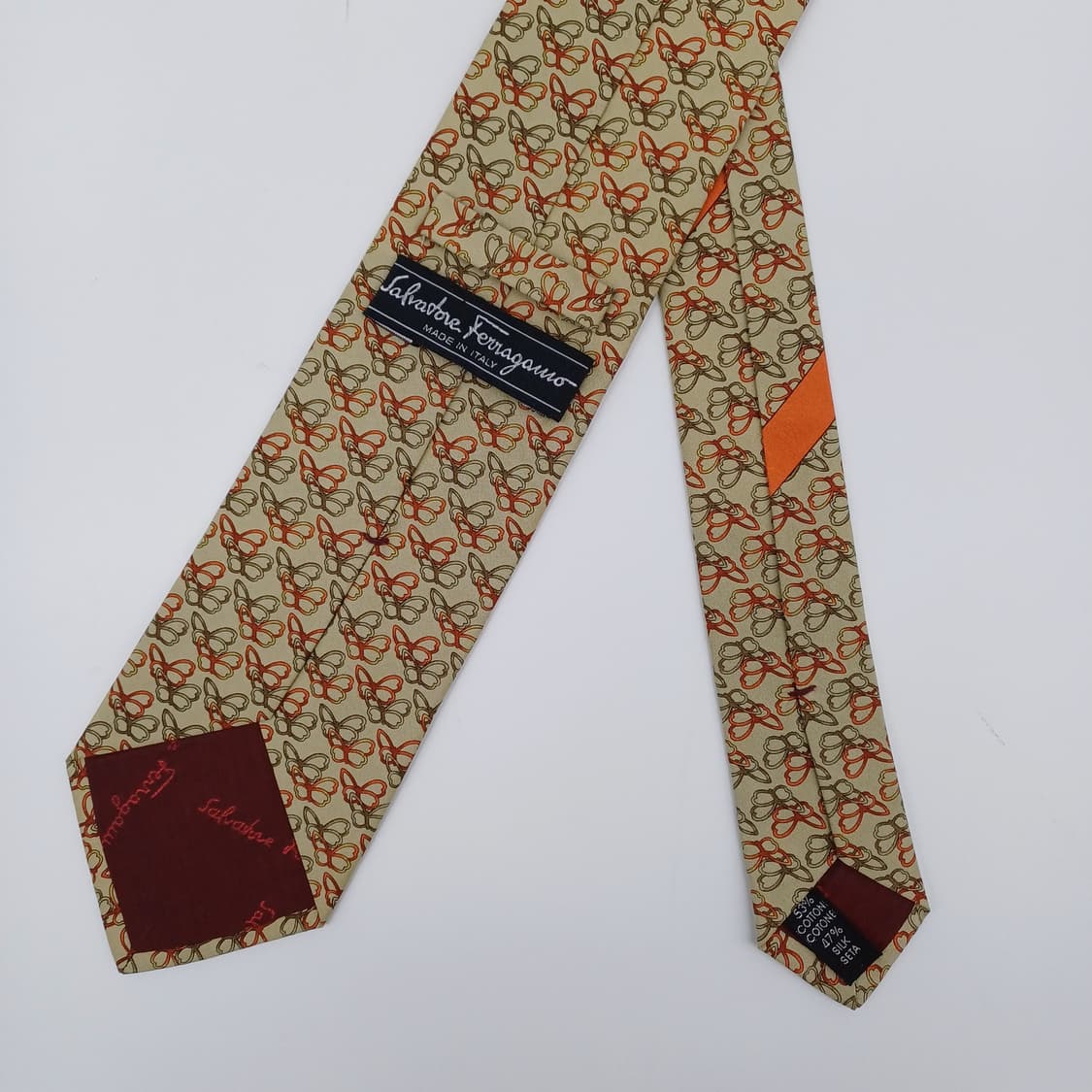 페라가모 실크 넥타이 [BCF11734-136-2] 상품이미지2