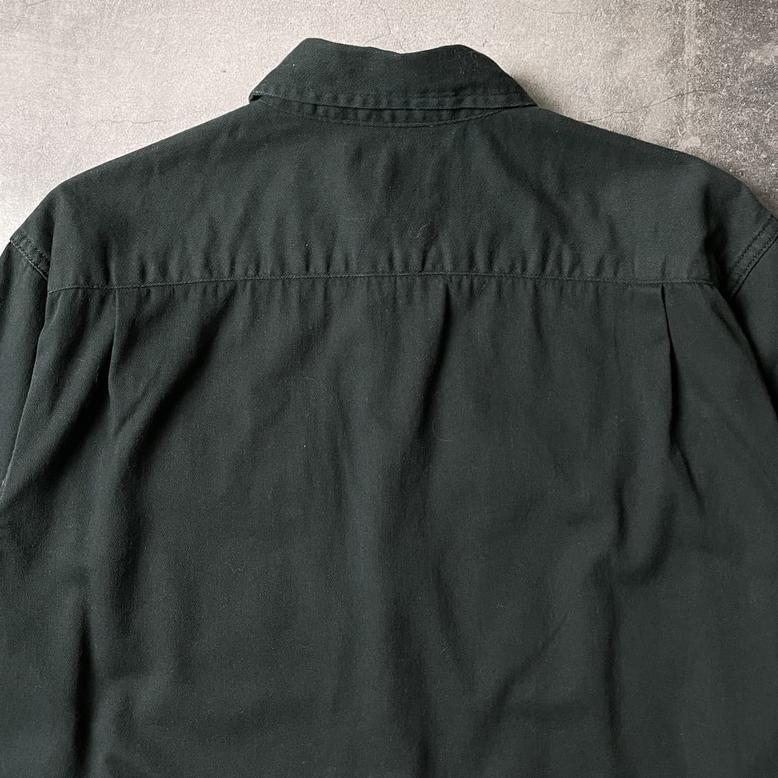 WRANGLER 랭글러 빈티지 블랙 플랩포켓 코튼셔츠 A00454 상품이미지7