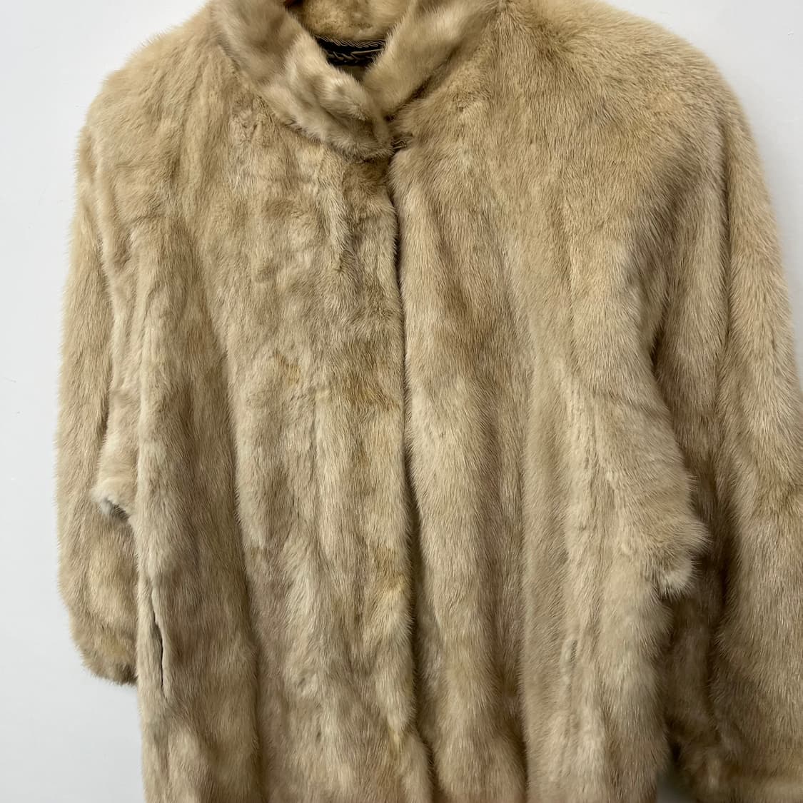 사가 밍크 퍼 자켓 여L 상품이미지3