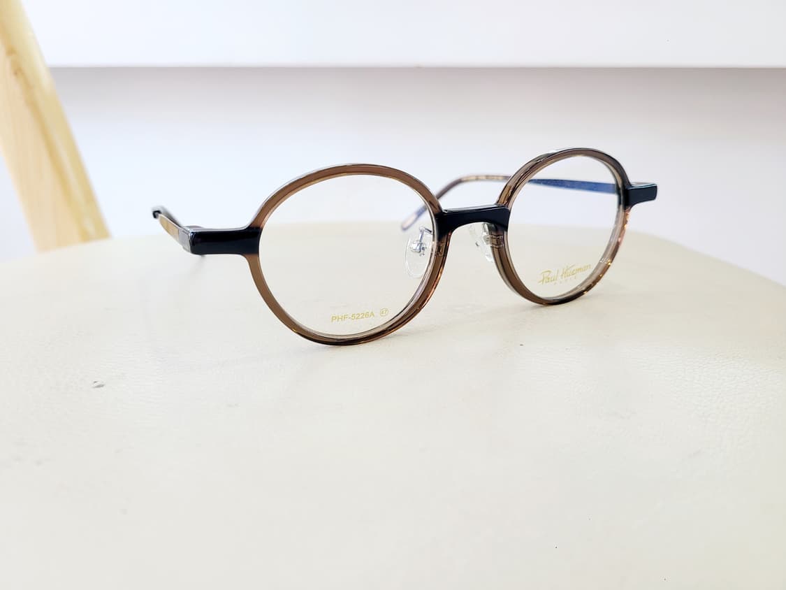 폴휴먼 안경 PHF-5226A 브라운그레이 원형 상품이미지3