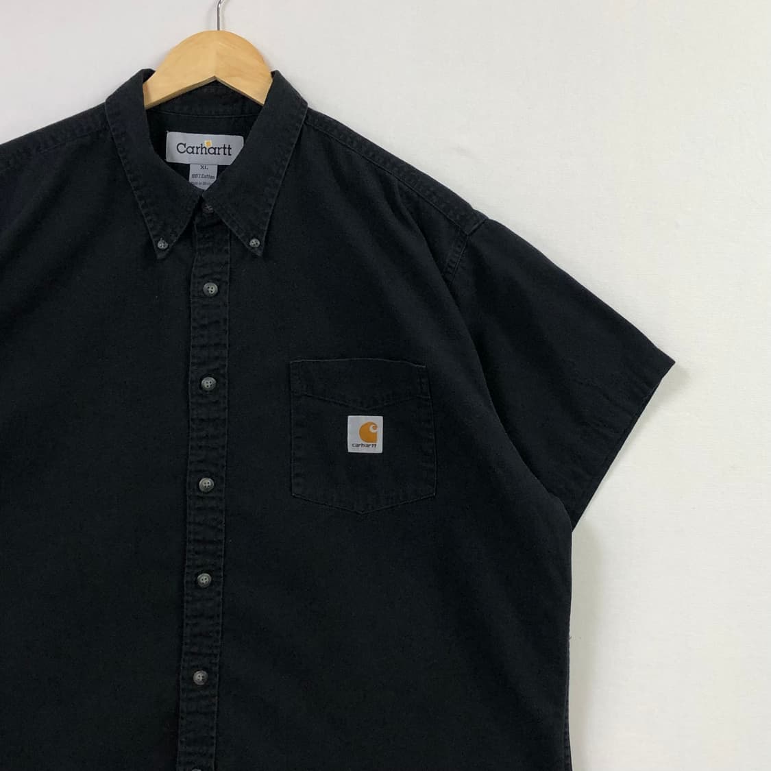 Xxl 칼하트 블랙 워크 셔츠 상품이미지1