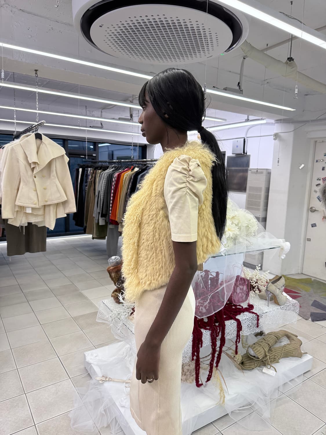 real fur vest 상품이미지3