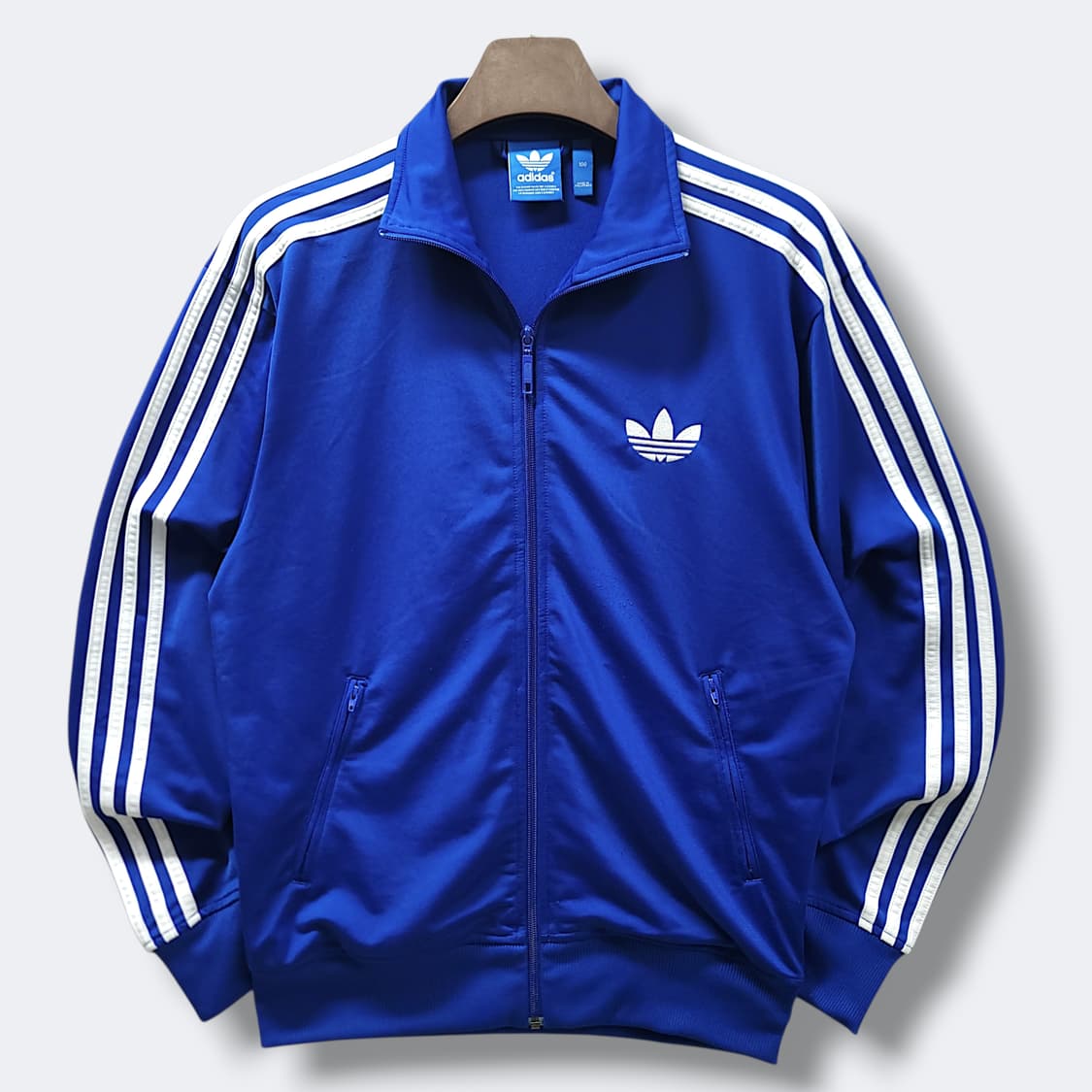 [100] 아디다스 블루&화이트라인 파이어버드 트랙탑 져지 상품이미지1