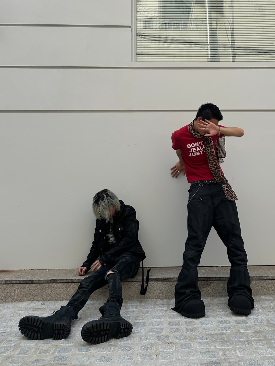 선데이오프클럽 플레어 코팅 진 상품이미지2