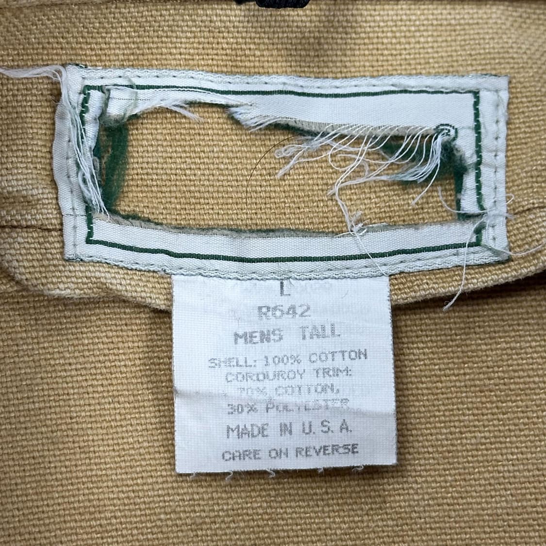 엘엘빈 LLBean USA 워싱 초어 워크자켓 (실측 XXL) 상품이미지7