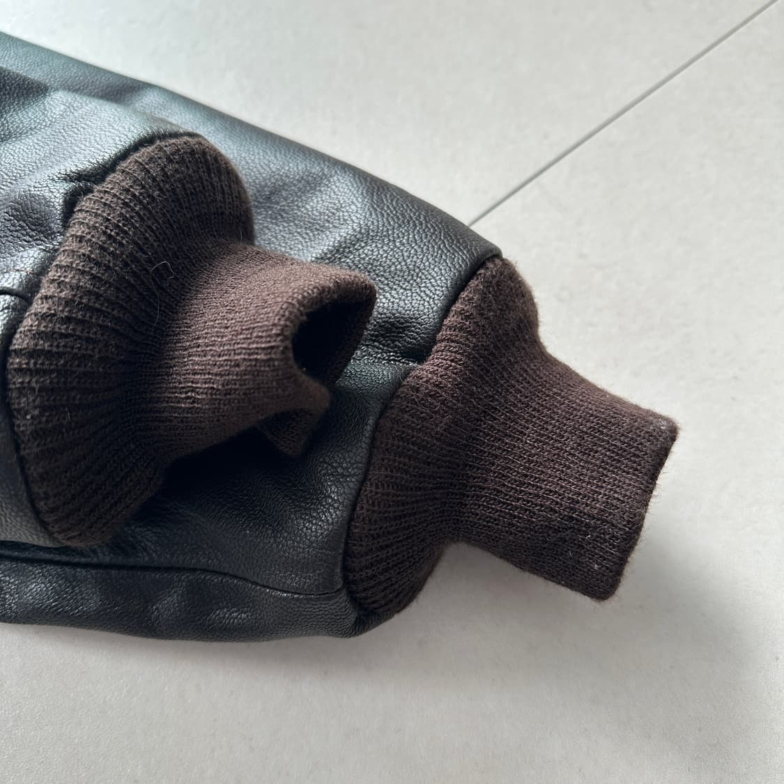 90s (데드스탁) 아비렉스 A-2 미공군 50주년 플라이트 가죽 자켓  상품이미지10