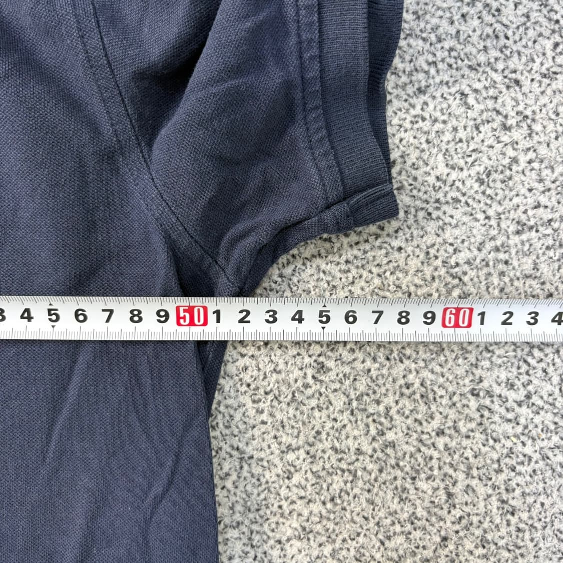 L 타미힐피거 남성 슬림핏 반팔티 카라티 0420J 상품이미지5