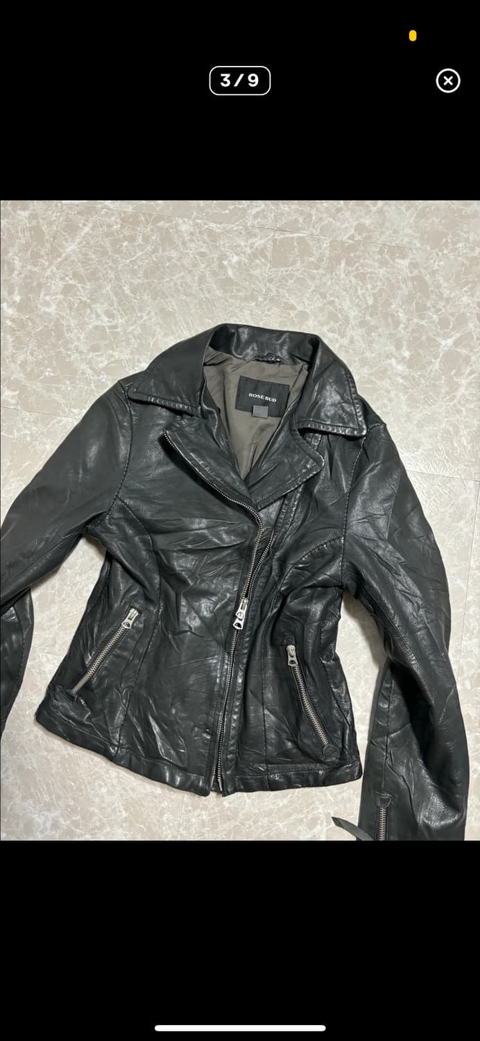 로즈버드 투웨이 가죽자켓 상품이미지3