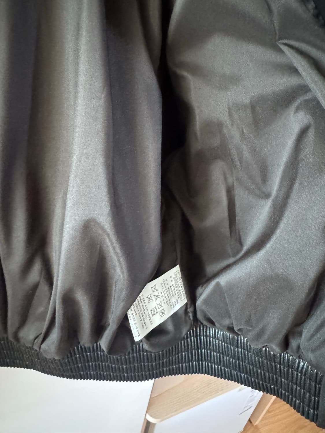 무르mur 크롭 가죽자켓 상품이미지3