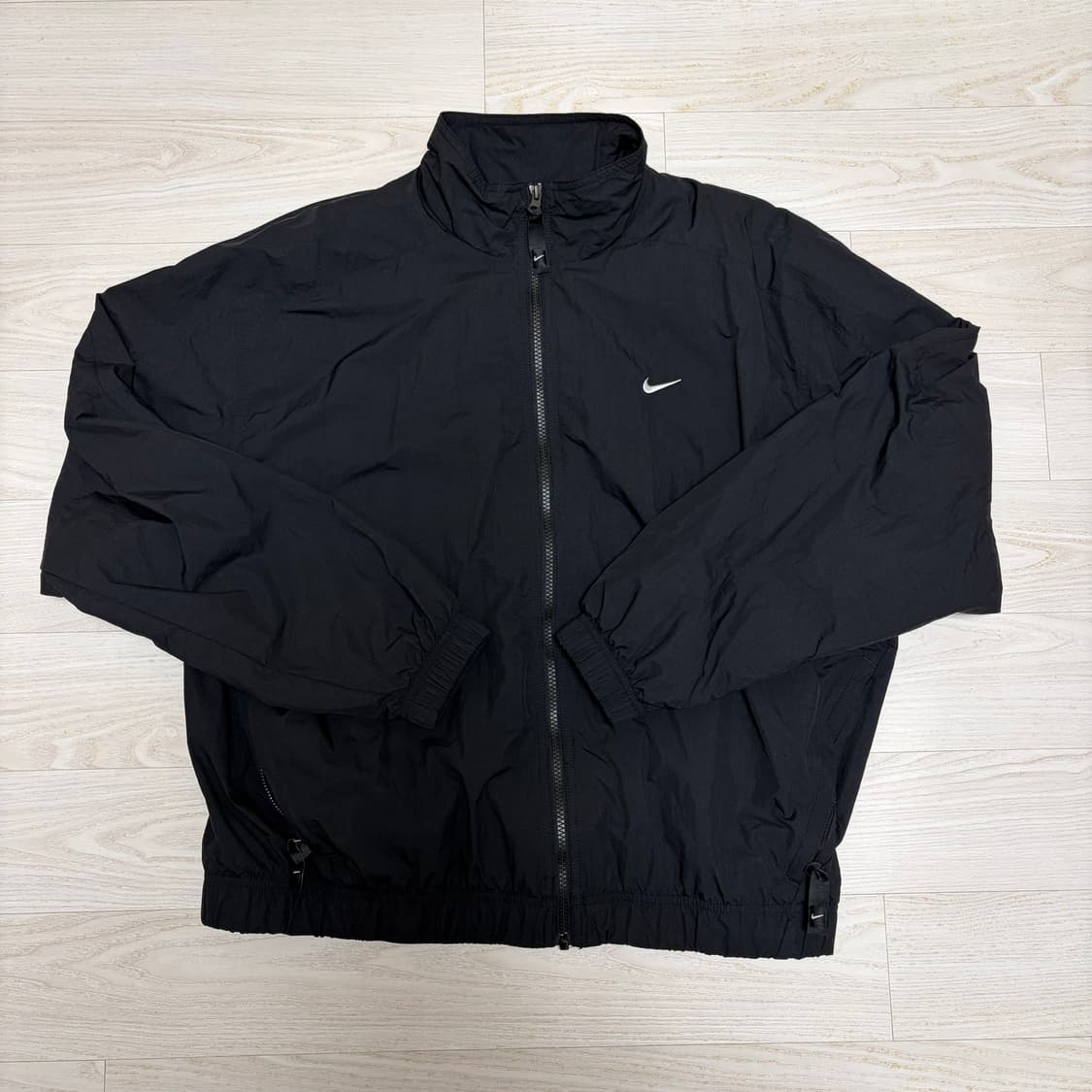 나이키 NRG 솔로 스우시 우븐 트랙 자켓, 트랙 팬츠 블랙 m 상품이미지2