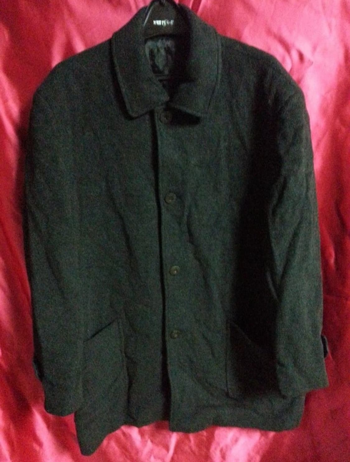 GV2 남성 울 롱코트 블랙 100 상품이미지1