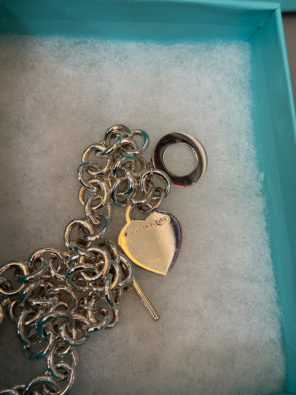 티파니앤코 리턴 하트 토글 다이아 네크리스 목걸이  상품이미지3