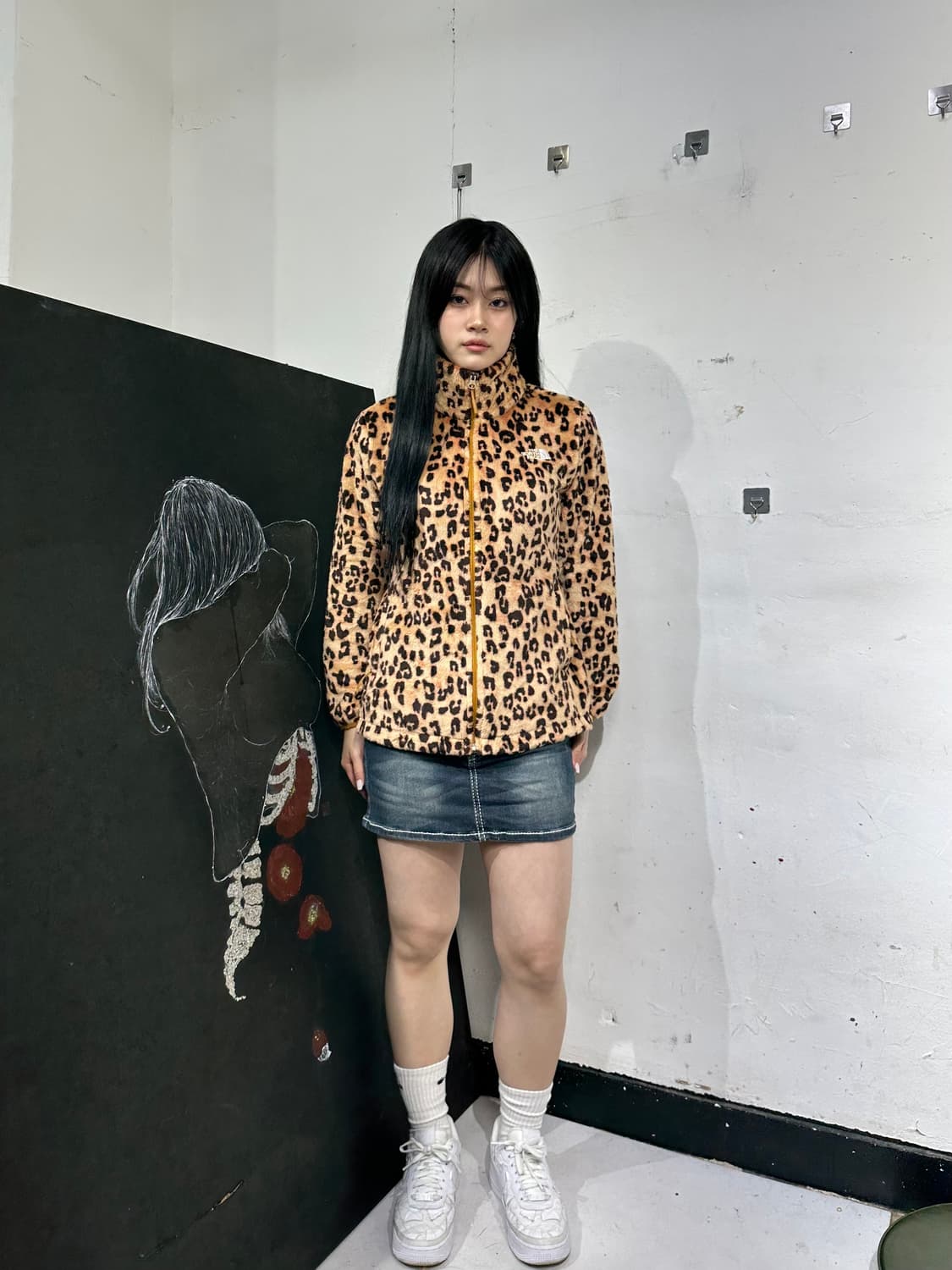 노스페이스 레오파드 플스점퍼  상품이미지1