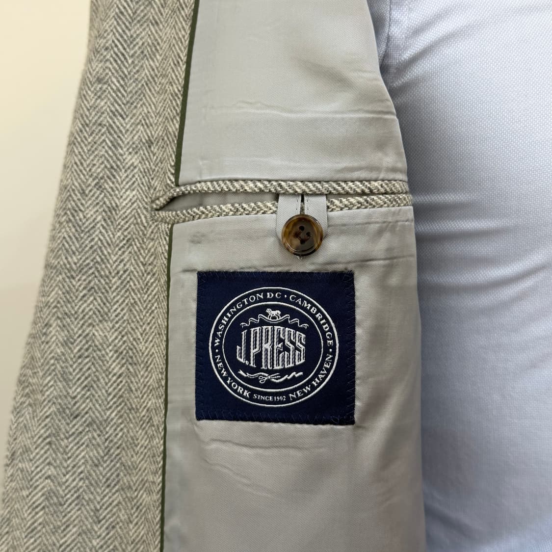 제이프레스 PRESSCLUSIVE 헤링본 자켓 상품이미지8