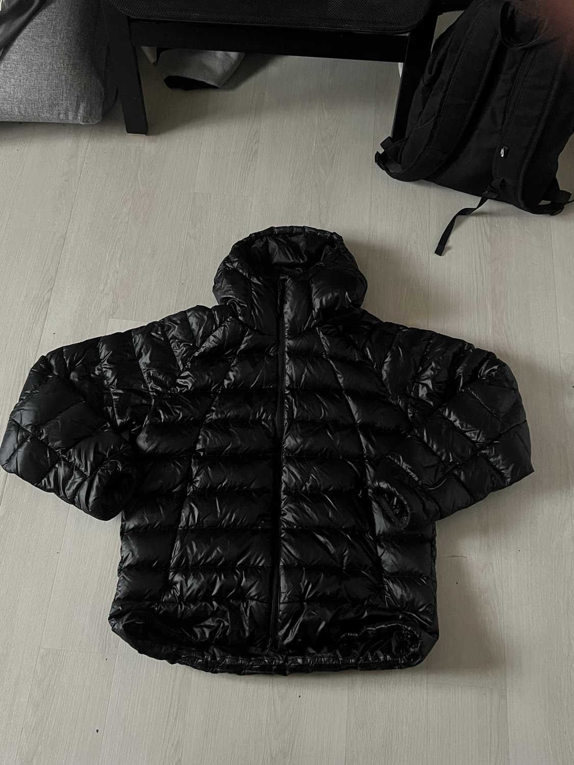 무탠다드스포츠 아이언라이트다운 블랙L 상품이미지1