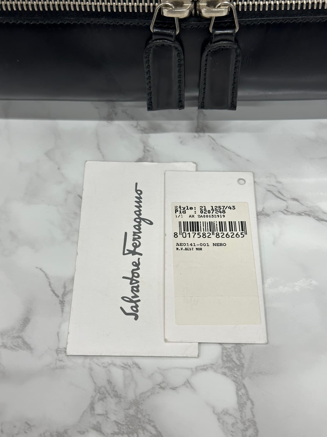 페레가모 간치니 레더 핸드백  상품이미지9