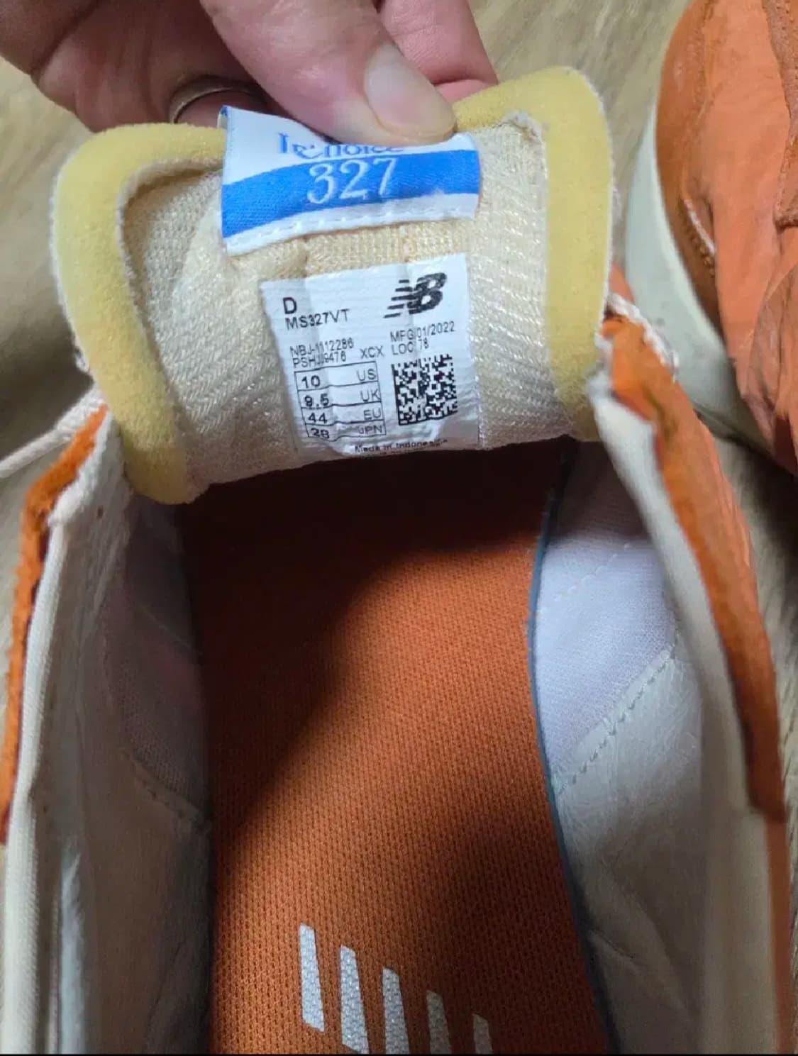 뉴발란스 327 빈티디 오렌지 280 상품이미지5