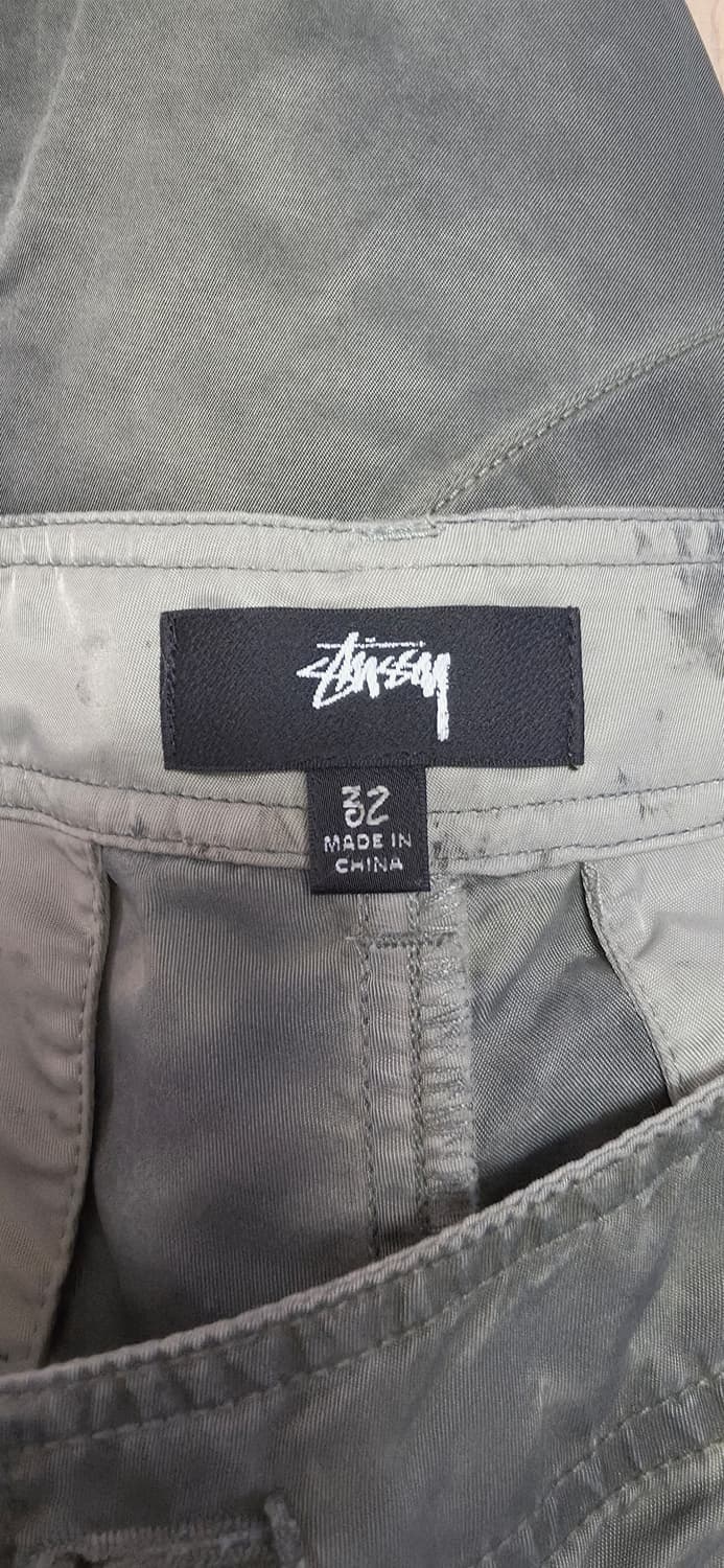 스투시 나일론 카고 팬츠 올리브 32인치 상품이미지5