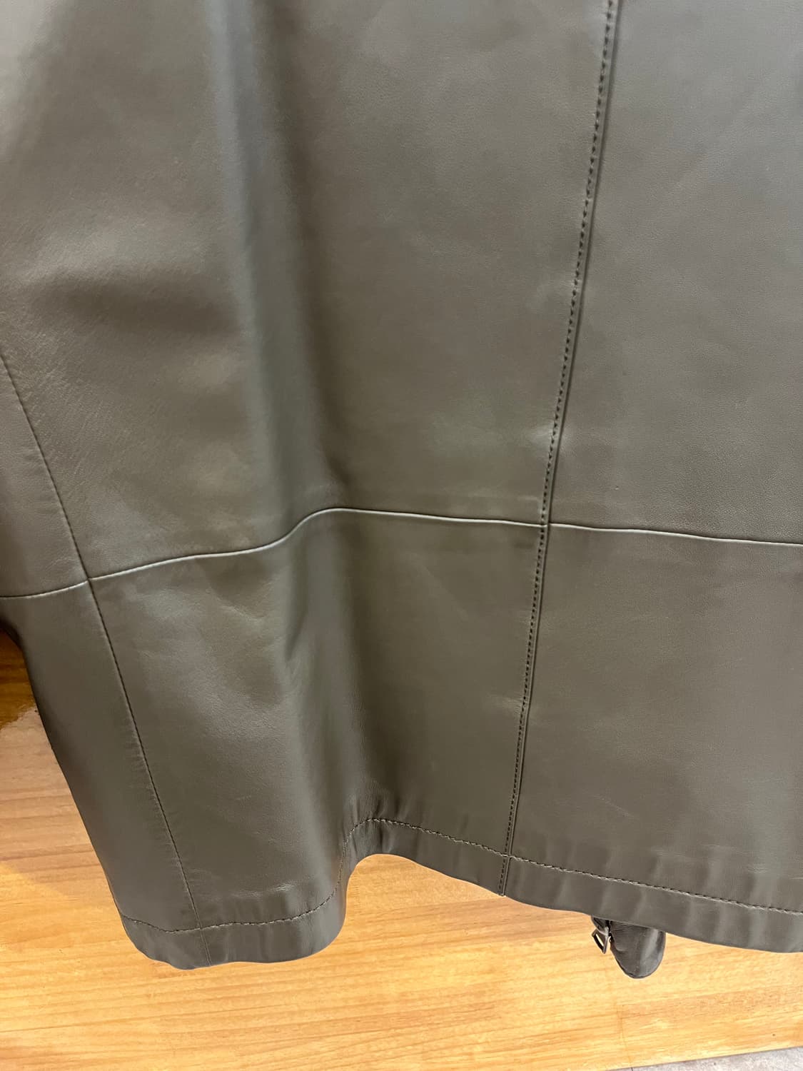 DKNY 양가죽 레더 자켓 딥브라운 M #csz4116 상품이미지8