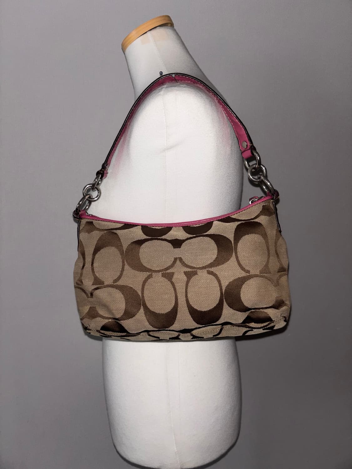 Coach pink vintage shoulder bag 상품이미지2