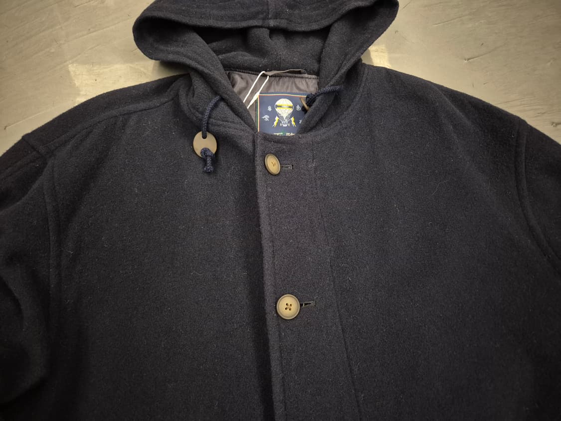 Gotairiku 울 후드 코트 상품이미지4