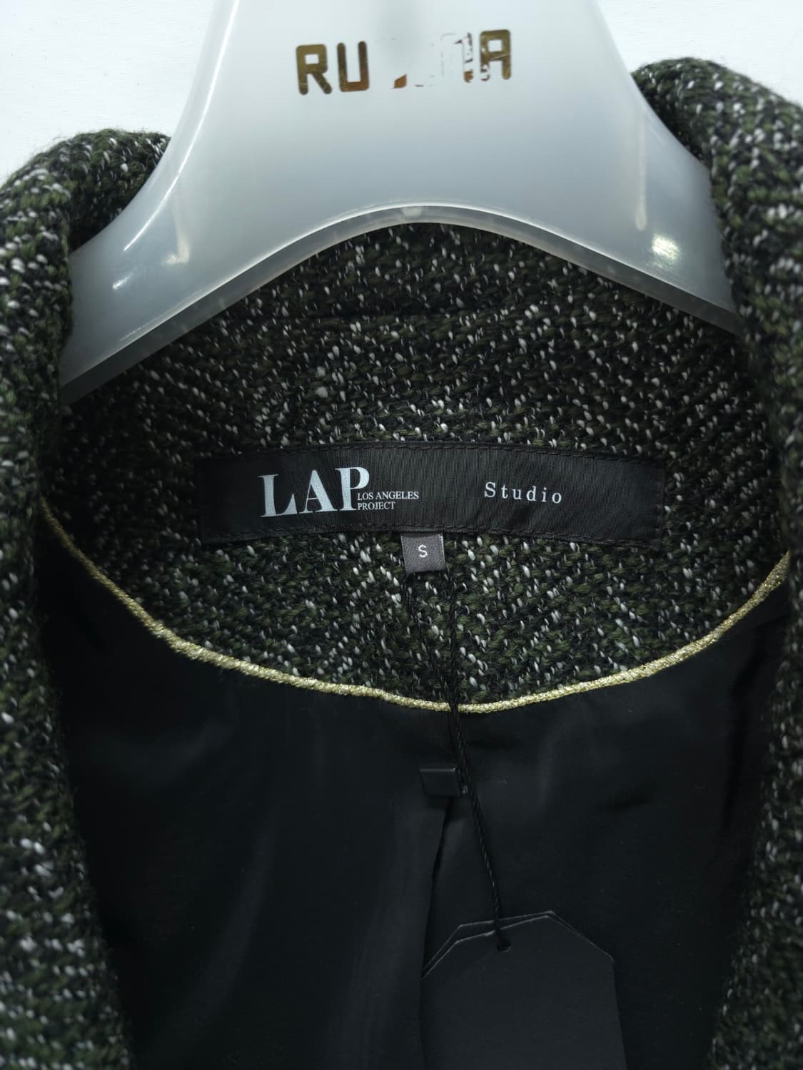 LAP(랩) 새상품 여성 스튜디오 트위드 울 혼방 자켓 상품이미지3