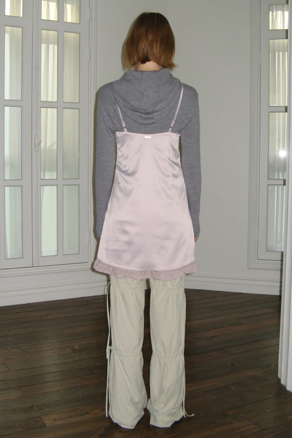 시눈 WORK WEAR STRING PANTS (LIGHT KHAKI) 상품이미지3