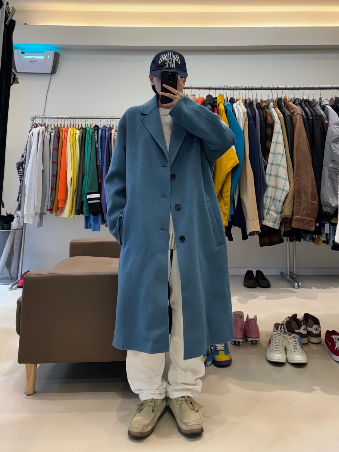 아크네 스튜디오 울 롱코트 상품이미지7