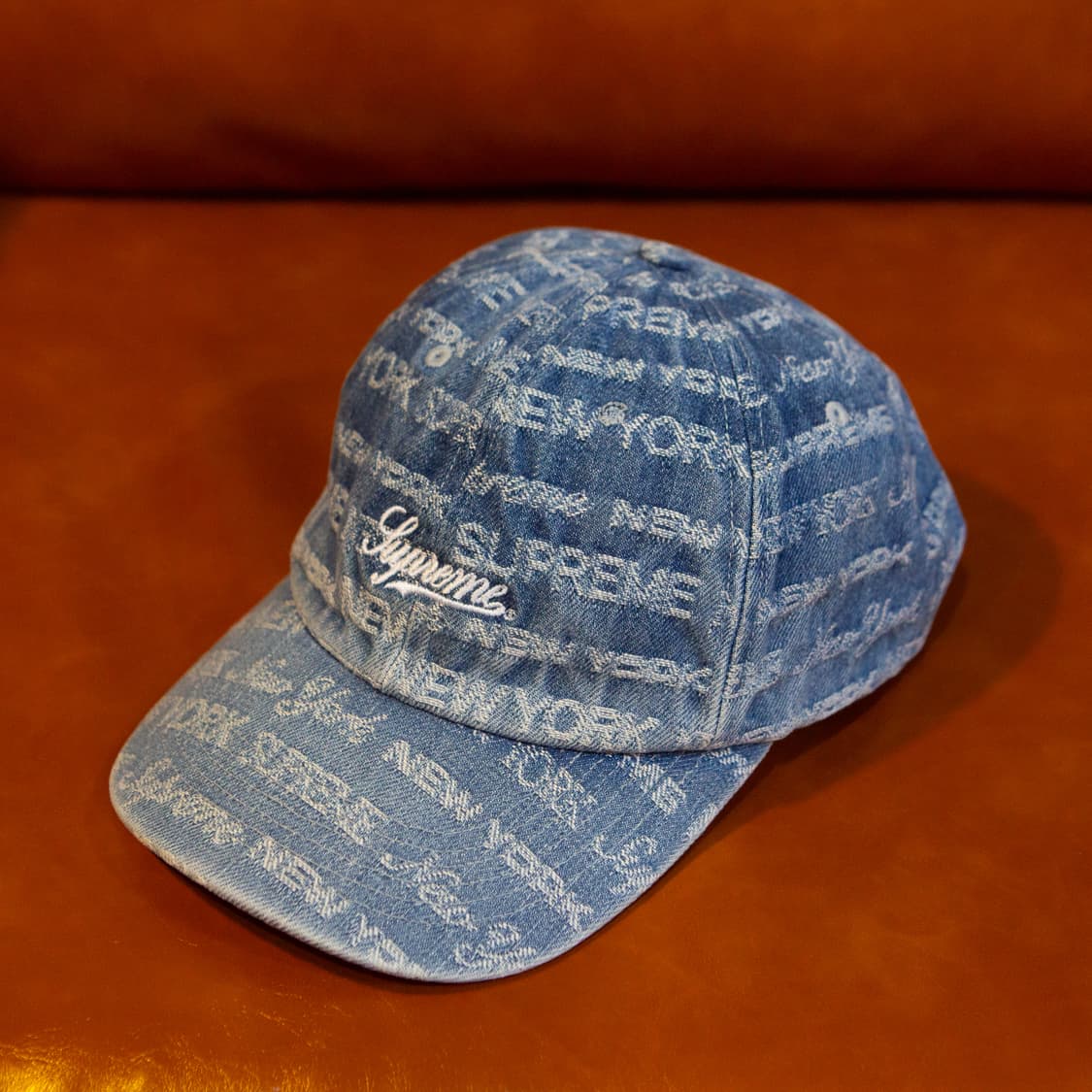 슈프림 왈프 자카드 데님캡 상품이미지2