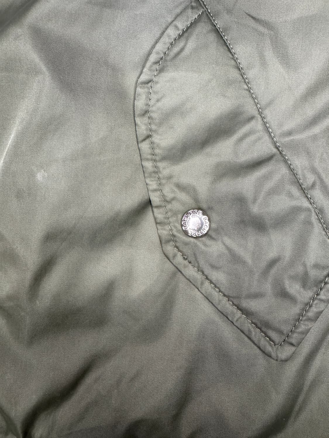 빈티지 백파이어BACK FIRE USA 에어포스 항공점퍼 자켓 M 상품이미지6