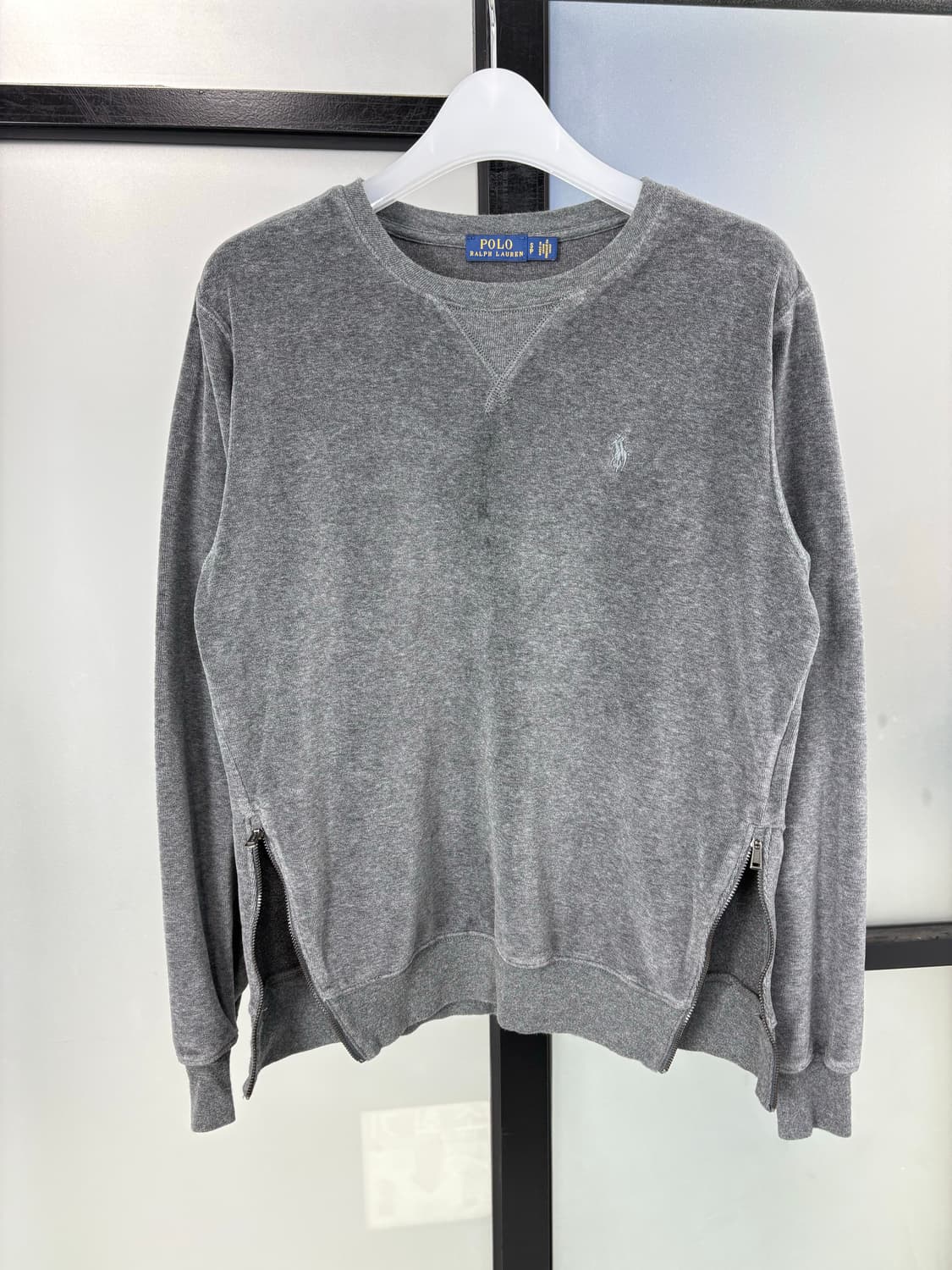 루키CK9753: 폴로 진그레이 여성 니트 맨투맨 상품이미지6