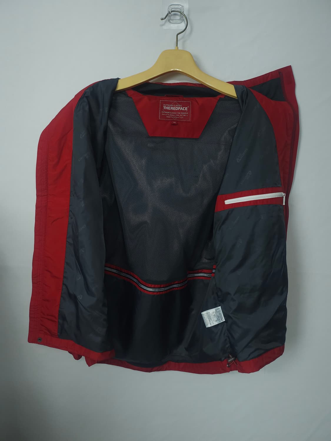 레드페이스 남성 바람막이 자켓 레드 100 L 새제품급 상품이미지8