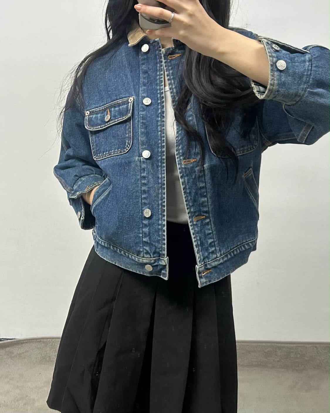 [M] 90s 폴로 랄프로렌 덩가리 데님 워크 자켓 상품이미지3