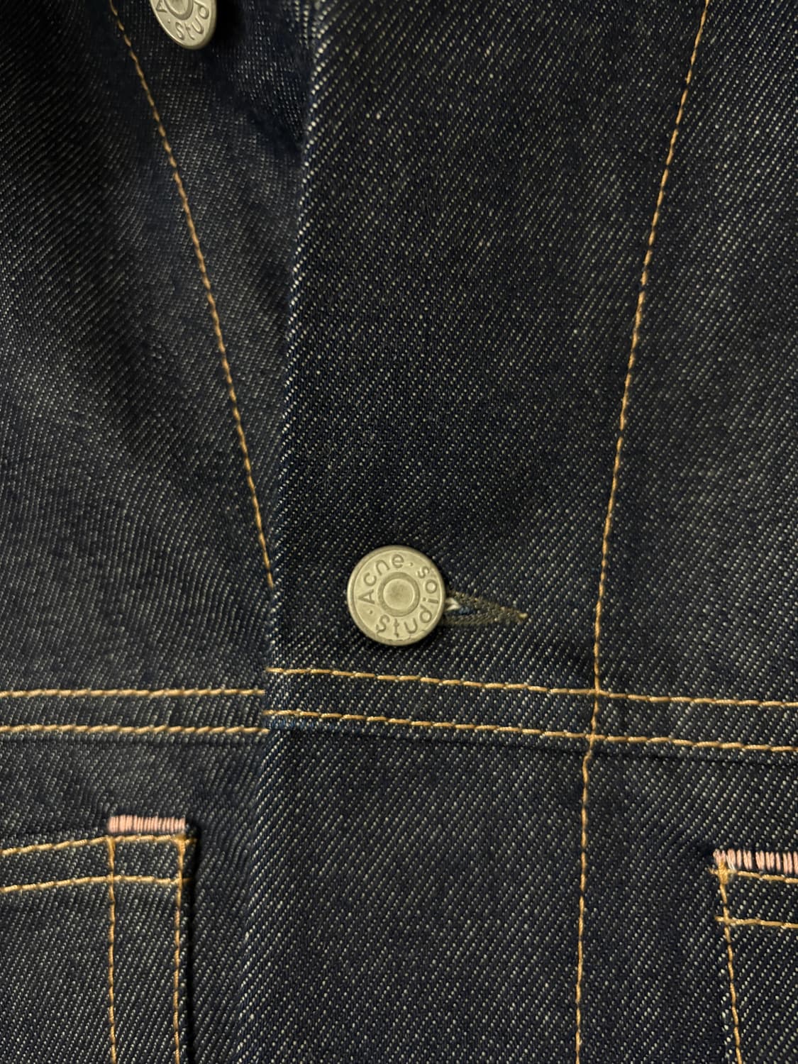 아크네 스튜디오 데님재킷 박시핏  스몰사이즈(105사이즈) 상품이미지4