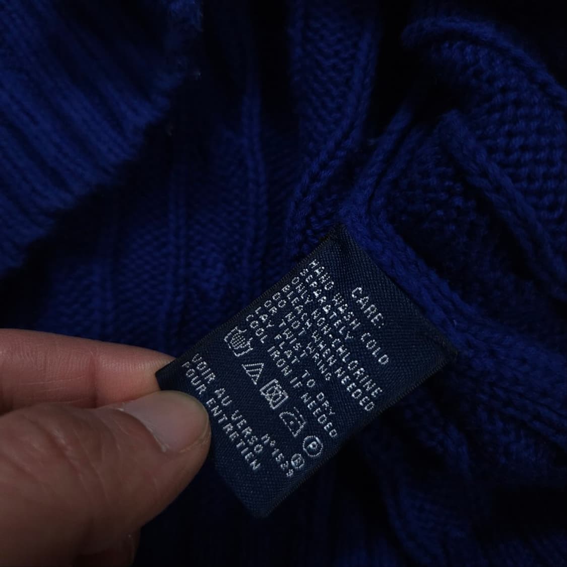 폴로 랄프 로렌 여성 케이블 니트 XL 상품이미지5