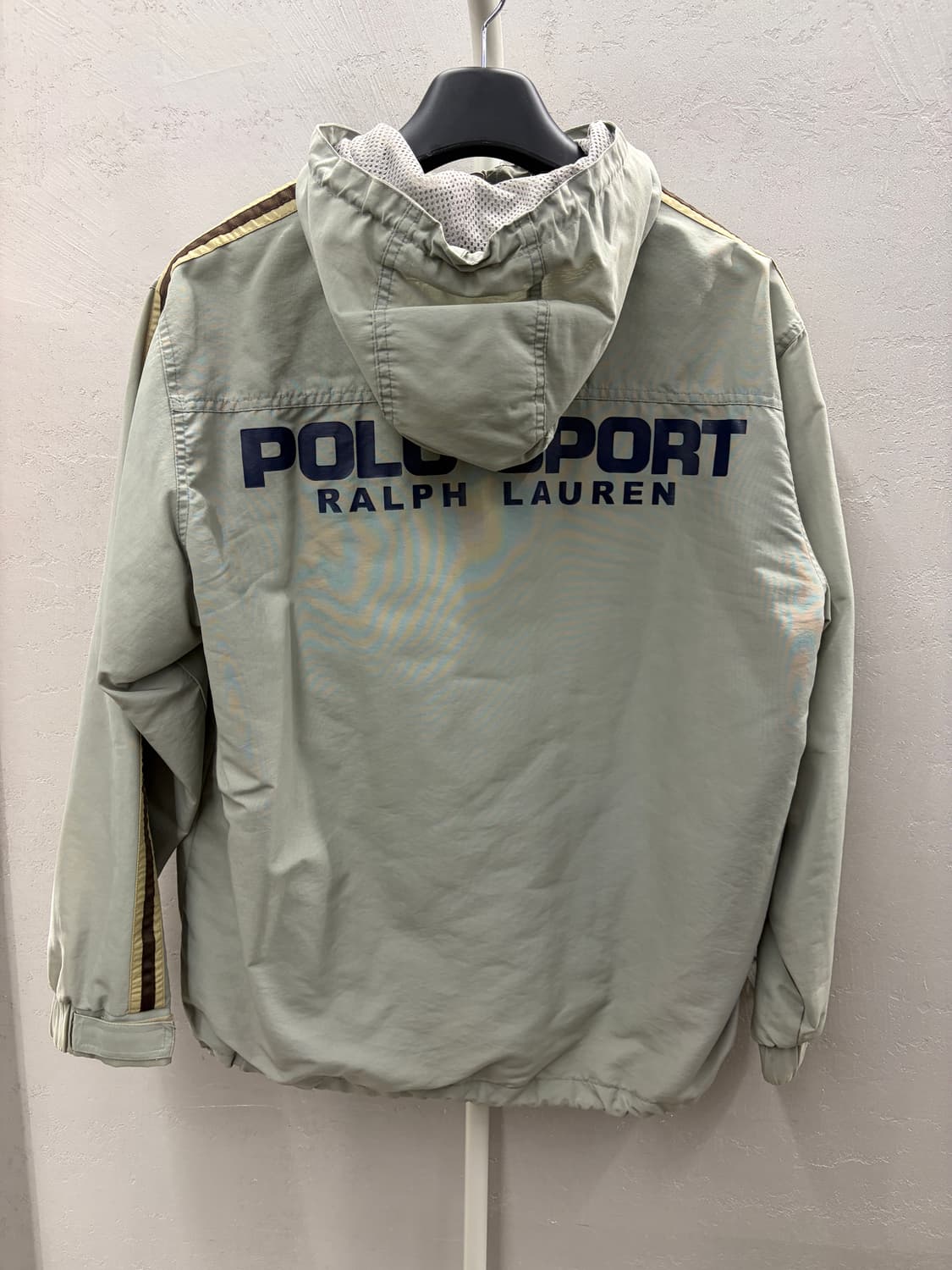 폴로 스포츠 윈드 스토퍼 카키그레이  상품이미지3