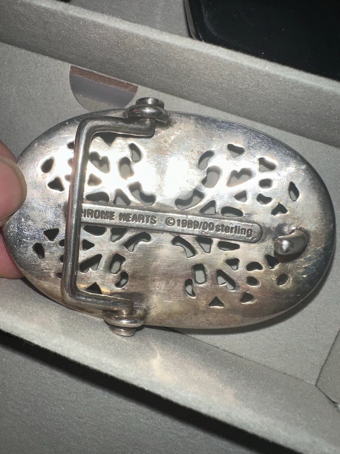 크롬하츠 오발 버클 1.5인치 (스트랩 X) 상품이미지2